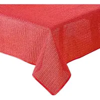 OEM Tafelkleed voor tuintafel - Antislip en weerbestendig - 160 cm - Rood - Gemaakt van zacht schuim