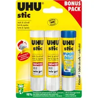 UHU voordeelpak lijmstift stic en lijmstift stic Magic