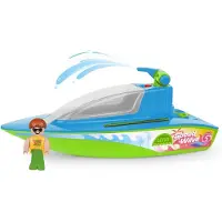 Lena speelgoedboot BOAZZ sportboot met pomp en waterpret.