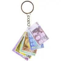 Duckiez Sleutelhanger Eurobiljetten - 48 stuks