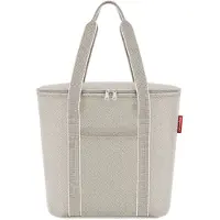 Reisenthel Strandtas stone grey / bloedrood