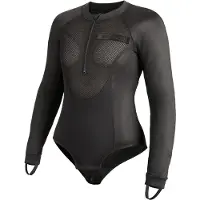 Pando Moto Bia Mesh Dames Zwart Beschermende Base Layer / Body Maat XS