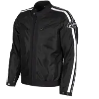 Helstons Pace Air motorjas, textiel, zwart, maat S