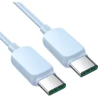 JOYROOM - USB C naar USB C kabel - 100W - 1.2 meter - Snellader - Blauw
