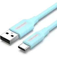 Vention COKSF USB-kabel USB 2.0 1 m USB A USB C Blauw