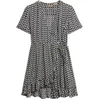 Superdry Zomerjurk lichtgrijs / zwart