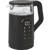 ProfiCook WK 1328 G - Waterkoker -Glas /Zwart -1.7L - 40 - 100 °C