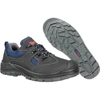 Footguard SAFE LOW 641880-44 Veiligheidsschoenen S3 Schoenmaat (EU): 44 Zwart, Blauw 1 stuk(s)