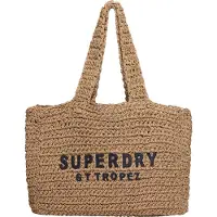 Superdry Shopper lichtbruin / zwart