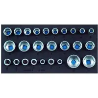 Gedore 1500 CT1-19 IS 2308924 Steeksleutels 26-delig