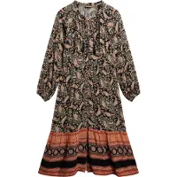 Superdry Blousejurk lichtgroen / kreeft / oudroze / zwart