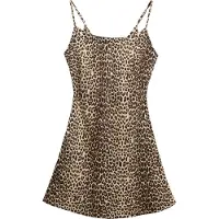 Superdry Zomerjurk beige / chocoladebruin / lichtbruin