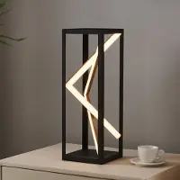 Stars of Light Tafellamp/1 Led 21w Penela Zwart Goud