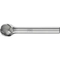 PFERD TOOLS 21112886 Freesstift Bol Lengte 51 mm Afmeting, Ø 12 mm Werklengte 10 mm Schachtdiameter 6 mm