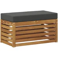 vidaXL Buitenstoel Bank Massief Acacia Hout Naturel