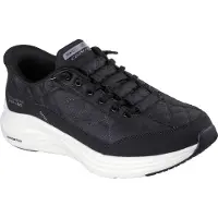 SKECHERS CONTOUR FOAM - COZY FIT Heren Instappers - Zwart / Wit