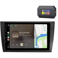 AWESAFE Autoradio - 4GB & 64GB 8-Kern V1PRO - Geschikt Voor VW Polo 5 2008-2020 - Carplay & Android auto - Met navigatie GPS - Radio scherm