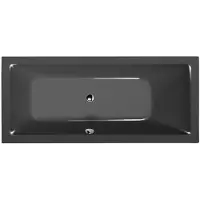 Polysan Mimoa Rechthoekig bad 170x80x39cm, grijs