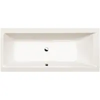 Polysan Cleo Rechthoekig bad 160x70x48cm, ivoor