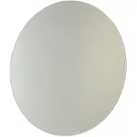 Aqualine Bord Ronde spiegel met geslepen rand Ø80cm, kopervrij