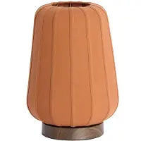 Light & Living Nachtkastlamp Bibury Ø 30cm Terracotta Linnen