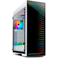 Inter-Tech X-908 Infini2 - Gaming-behuizing - Uitgebreid ATX-formaat - Zijpaneel met raam (gehard glas)