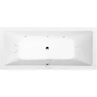 Polysan Krysta Whirlpoolbad, 180x70x39cm, Highline Hydro, chroom