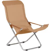 Fiam Fiesta Ligstoel - Ligstoelen en ligbedden Textiel Cork - 027TX ALU CK