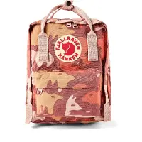 Fjällräven Rugzak 'Kånken Graphics' beige / bruin / oranje