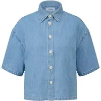 s.Oliver Blouse blauw denim
