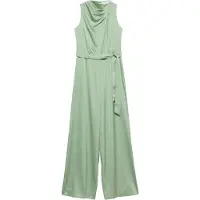Comma Jumpsuit groen