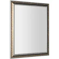 Sapho Ambiente Spiegel 72x92cm, met houten lijst, bronspatina