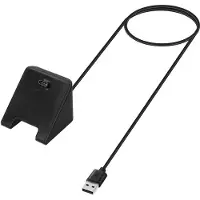 Kwmobile USB-oplaadstandaard geschikt voor Garmin vivoactive 5 / Instinct 2X / Fenix 8/7 - Oplader voor smartwatch - In zwart