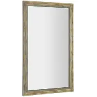 Sapho Degas Spiegel 71,6x121,6cm, in houten lijst, zwart/oud brons
