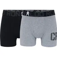 JBS - Cristiano Ronaldo Onderbroek grijs gemêleerd / zwart