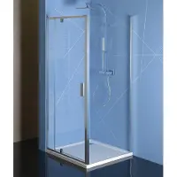 Polysan Easy Rechthoekige/vierkante douchecabine met draaideuren 90-100x100cm links/rechts-uitvoering