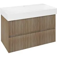 Sapho Filena Wastafelonderkast 82x51,5x43cm, eiken
