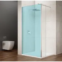 Gelco Vario Douchewand 350 mm, helder glas, chroom