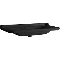 Kerasan Waldorf Keramische wastafel 120x55cm, zwart mat