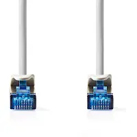 Ginza.se CAT6a netwerkkabel | S/FTP | RJ45 Male | RJ45 Male | 20.0 m | Snagless | Rond | LSZH | Grijs | Label