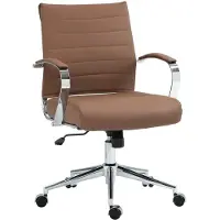 CLP Kantoorkruk Oakland - leer - Lichtbruin