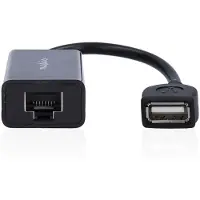 Nedis USB-Verlenger | USB 2.0 | 1x USB-A Male | 1x RJ45 Female | 1x USB-A Female | 1x RJ45 Female | 50 m | 480 Mbps | Vernikkeld | Rond | PVC | Zwart | Doos - CCGB61EXTBK500