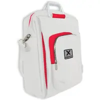 Approx appNBST15x notebooktas 39,6 cm (15.6") Slingtas Rood, Wit