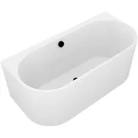 Polysan Astra Dr Monolith back to wall Bad 160x75x60cm, Wit