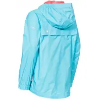 Trespass Kinderen/Kinderen Qikpac Waterdichte Packaway Jacket (Marine)
