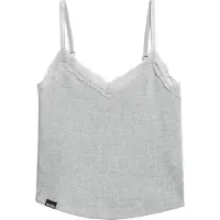 Superdry Top 'Essentials' grijs gemêleerd