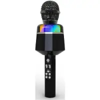 Gembird Draadloze Karaoke Microfoon - Zwart - Universeel Geschikt - Plug & Play