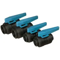 Trudesign 3/4´´ Nylon Ball Valve Blauw