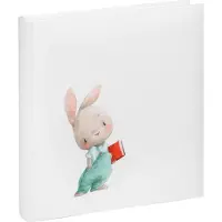 Walther design FA-312 Baby album - Bunny Nosey - Formaat 26 x 25 cm - Wit