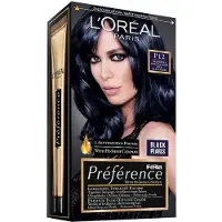 L'Oréal Feria Preference haarkleuring P12 Black Pearls marineblauw